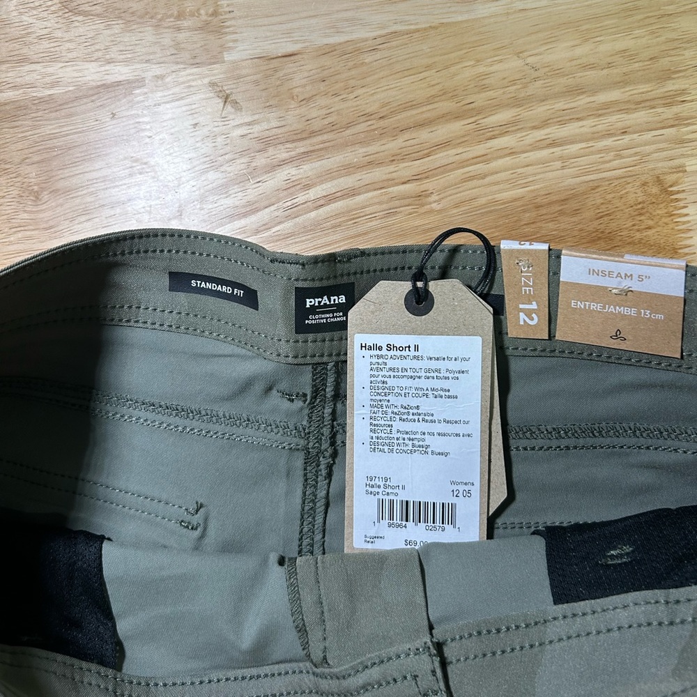 NWT Prana Halle Short II - Picture 9 of 9